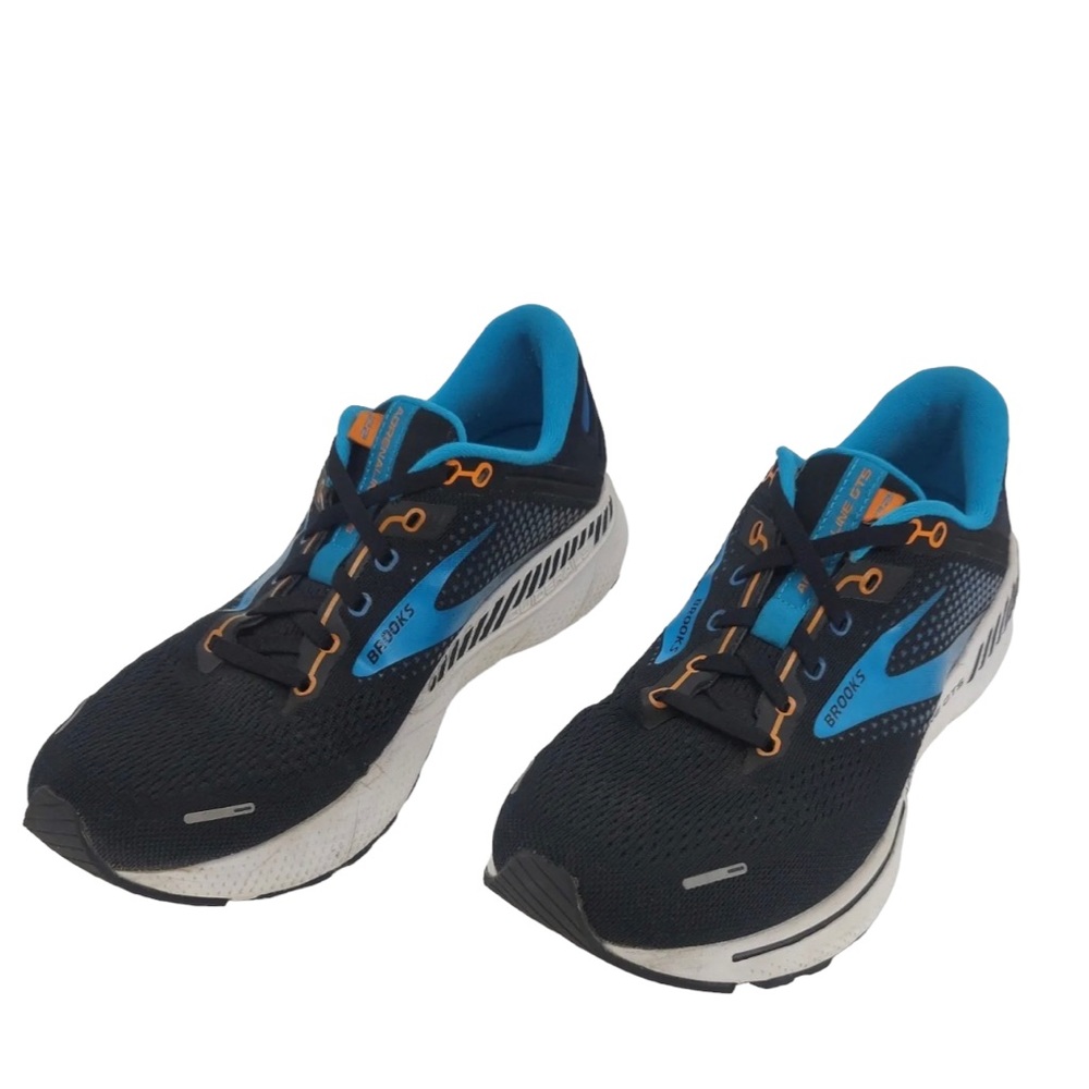 Brooks Adrenaline GTS 22 Running Shoes - Black Blue - Men's Size 8.5